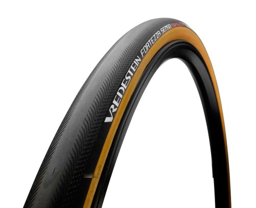 Przejdź do produktu Opona szosowa VREDESTEIN Fortezza Senso Superiore, 700x25C (25-622), Zwijana,TPI320, 235g, Czarna-Żółta