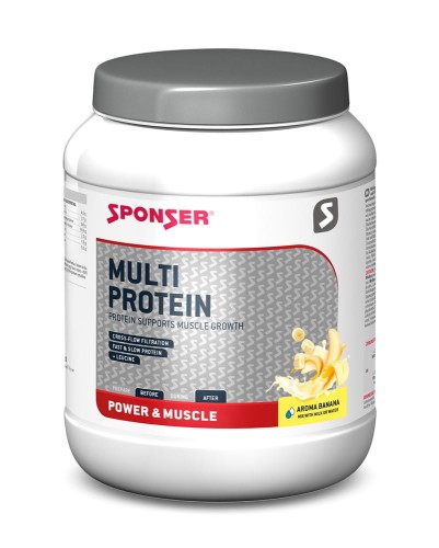 Przejdź do produktu Odżywka SPONSER MULTI PROTEIN CFF Banan puszka 850g (NEW 2023)