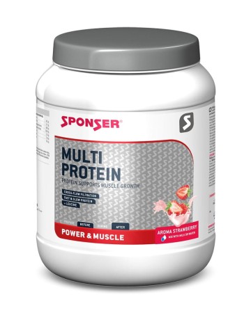 Odżywka SPONSER MULTI PROTEIN CFF Truskawka puszka 850g (NEW 2023)