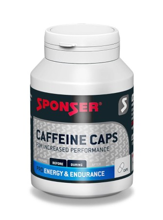 Suplement SPONSER CAFFEINE CAPS pudełko (tabletki 90szt) (NEW 2023)