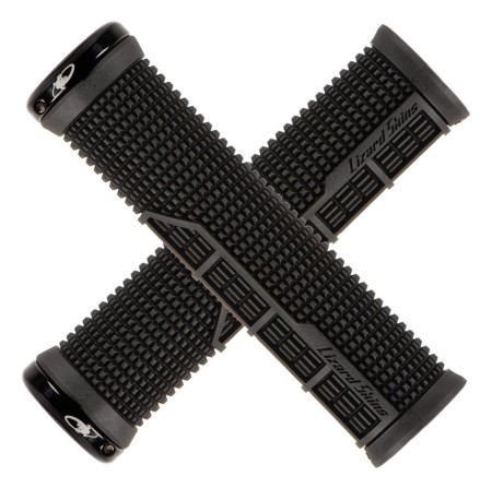 Chwyty kierownicy LIZARDSKINS MACHINE LOCK-ON klamry jet black - rove.pl