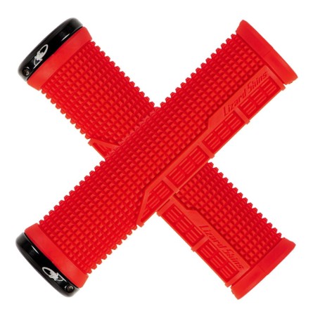Chwyty kierownicy LIZARDSKINS MACHINE LOCK-ON klamry candy red - rove.pl