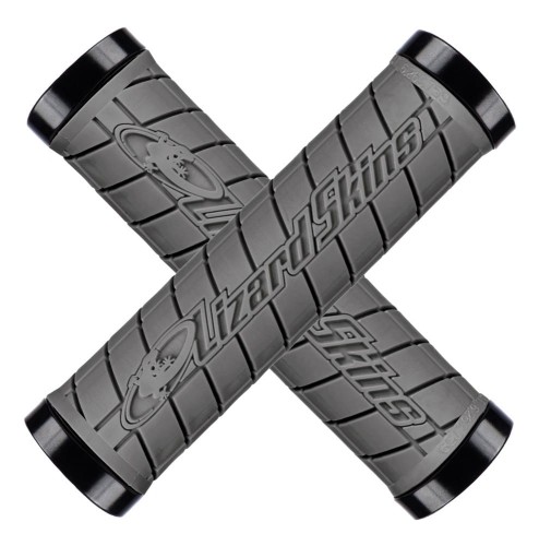 Przejdź do produktu Chwyty kierownicy LIZARDSKINS LOGO LOCK-ON klamry 130mm graphite