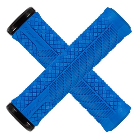 Chwyty kierownicy LIZARDSKINS CHARGER EVO LOCK-ON klamry electric blue - rove.pl