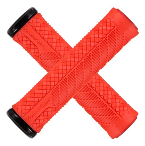 Przejdź do produktu Chwyty kierownicy LIZARDSKINS CHARGER EVO LOCK-ON klamry fire red