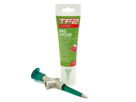 Smar WELDTITE TF2 All Purpose Bike Grease with Teflon™ 125ml & Grease Gun, Zestaw z pistoletem - rove.pl
