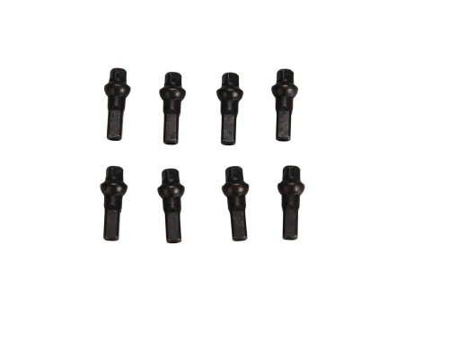Przejdź do produktu Nyple DOUBLE SQUARE ALU 16mm 36szt. czarne