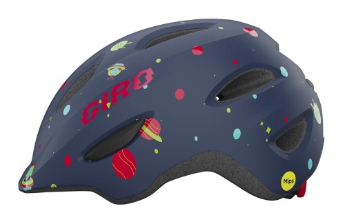Przejdź do produktu Kask dziecięcy GIRO SCAMP INTEGRATED MIPS matte midnight space roz. XS (45-49 cm)