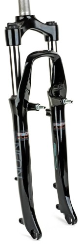Przejdź do produktu Amortyzator NEON T 60mm 28,6x180x50, czarny, Disc / V-Brake, oś 9mm