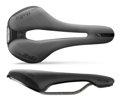 Przejdź do produktu Siodło SELLE ITALIA FLITE BOOST X-CROSS TI316 SUPERFLOW L (id match L3) TI 316 Rail, Fibra-Tek, Light Gel, 208g