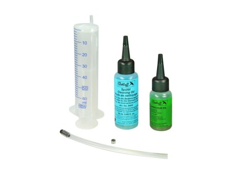 Zestaw do wymiany oleju w piaście ROHLOFF SPEEDHUB 500/14 (olej całoroczny 25ml, olej czyszczący 25ml, strzykawka, śruba spustowa, wąż) - rove.pl