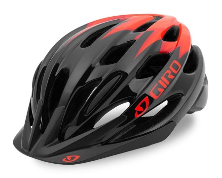 Kask dziecięcy juniorski GIRO RAZE matte black vermillion roz. Uniwersalny (50-57 cm) - rove.pl