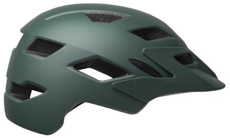 Kask juniorski BELL SIDETRACK MIPS matte dark green orange roz. Uniwersalny (50–57 cm) - rove.pl