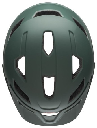 Kask juniorski BELL SIDETRACK MIPS matte dark green orange roz. Uniwersalny (50–57 cm) - rove.pl