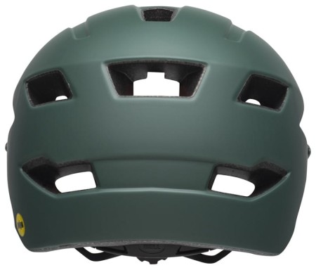 Kask juniorski BELL SIDETRACK MIPS matte dark green orange roz. Uniwersalny (50–57 cm) - rove.pl