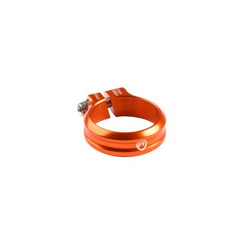 Przejdź do produktu Obejma ze śrubą imbusową EXE Mid 15mm 31.8mm, pomarańczowa anodowana