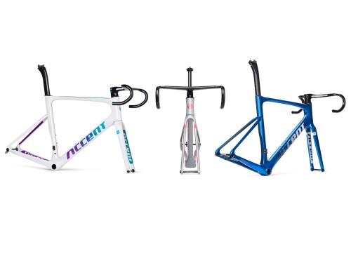 Przejdź do produktu Rama szosowa Cyclone Carbon Disc XS fresh white (rama, widelec, kierownica, stery, wspornik siodła), 142x12mm; 100x12mm