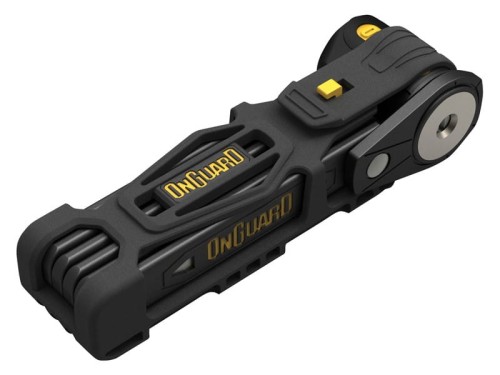 Przejdź do produktu Zapięcie rowerowe ONGUARD Link Plate Lock K9 COMBO SKŁADANE 8116 - 69cm - 5 x Klucze z kodem