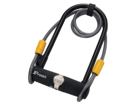 Zapięcie rowerowe ONGUARD 5801 U-LOCK - 11mm 115mm 230mm - 2 x Klucze + linka 10mm 120cm - rove.pl