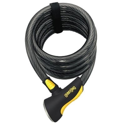 Przejdź do produktu Zapięcie rowerowe ONGUARD Doberman 8027 Linka - 15mm 185cm - 5 x Klucze z kodem