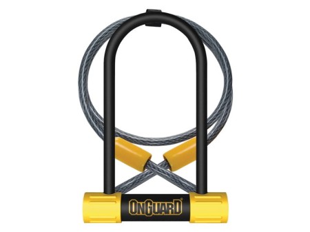 Zapięcie rowerowe ONGUARD Bulldog Medium DT 8015M U-LOCK - 13mm 90mm 140mm - 5 x Klucze z kodem + linka 10mm 120cm - rove.pl