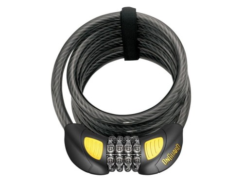 Przejdź do produktu Zapięcie rowerowe ONGUARD Doberman 8031GLO Linka - 12mm 185cm - SZYFR