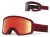Gogle GIRO TAZZ MTB red black (Szyba kolorowa AMBER xx% S3 + Szyba Przeźroczysta 99% S0) mocowanie pod zrywki (DWZ) - rove.pl