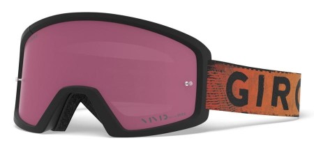Gogle GIRO BLOK MTB black red hypnotic (Szyba Czerwona Lustrzana VIVID-Carl Zeiss TRAIL + Szyba Przeźroczysta 99% S0) (DWZ) - rove.pl