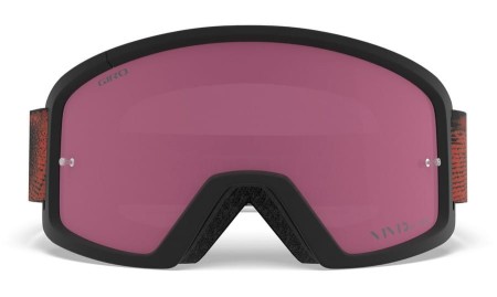 Gogle GIRO BLOK MTB black red hypnotic (Szyba Czerwona Lustrzana VIVID-Carl Zeiss TRAIL + Szyba Przeźroczysta 99% S0) (DWZ) - rove.pl