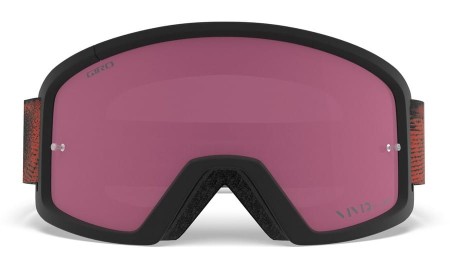Gogle GIRO TAZZ MTB black red hypnotic (Szyba kolorowa VIVID-Carl Zeiss TRAIL + Szyba Przeźroczysta 99% S0) (DWZ) - rove.pl