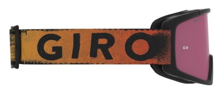 Gogle GIRO TAZZ MTB black red hypnotic (Szyba kolorowa VIVID-Carl Zeiss TRAIL + Szyba Przeźroczysta 99% S0) (DWZ) - rove.pl