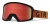 Gogle GIRO TAZZ MTB black red hypnotic (Szyba kolorowa AMBER SCARLET trail + Szyba Przeźroczysta 99% S0) (DWZ) - rove.pl