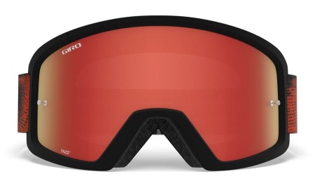Gogle GIRO TAZZ MTB black red hypnotic (Szyba kolorowa AMBER SCARLET trail + Szyba Przeźroczysta 99% S0) (DWZ) - rove.pl