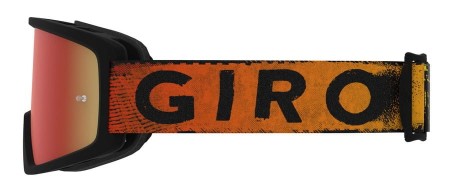 Gogle GIRO TAZZ MTB black red hypnotic (Szyba kolorowa AMBER SCARLET trail + Szyba Przeźroczysta 99% S0) (DWZ) - rove.pl