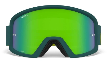 Gogle GIRO TAZZ MTB true spruce citron (Szyba kolorowa LODEN GREEN + Szyba Przeźroczysta 99% S0) (DWZ) - rove.pl