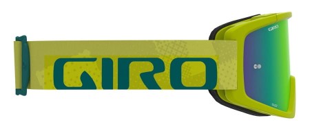 Gogle GIRO TAZZ MTB citron fanatic (Szyba kolorowa LODEN GREEN + Szyba Przeźroczysta 99% S0) (DWZ) - rove.pl