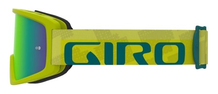 Gogle GIRO TAZZ MTB citron fanatic (Szyba kolorowa LODEN GREEN + Szyba Przeźroczysta 99% S0) (DWZ) - rove.pl