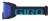 Gogle GIRO TAZZ MTB midnight iceberg (Szyba kolorowa COBALT BLUE + Szyba Przeźroczysta 99% S0) (DWZ) - rove.pl