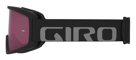 Gogle GIRO BLOK MTB black grey (Szyba Czerwona Lustrzana VIVID-Carl Zeiss TRAIL + Szyba Przeźroczysta 99% S0) - rove.pl