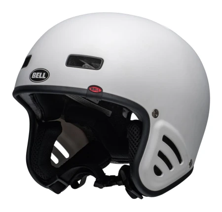 Kask bmx BELL RACKET matte white roz. L (59–61.5 cm) (NEW 2024) - rove.pl