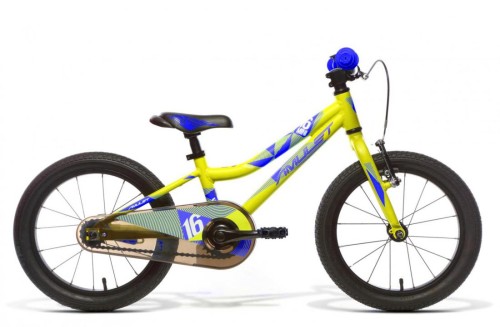 Przejdź do produktu Rower dziecięcy Amulet 16 Fun Light Green Shiny/Blue Shiny