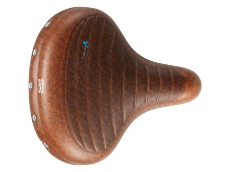 Siodło SELLEROYAL PREMIUM RELAXED 90st. DRIFTER PLUS unisex żelowe + sprężyny brązowe - rove.pl