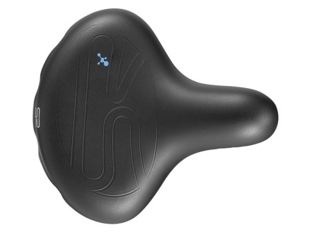 Siodło SELLEROYAL PREMIUM RELAXED 90st. DRIFTER SMALL STRENGTEX unisex żelowe + sprężyny czarne - rove.pl