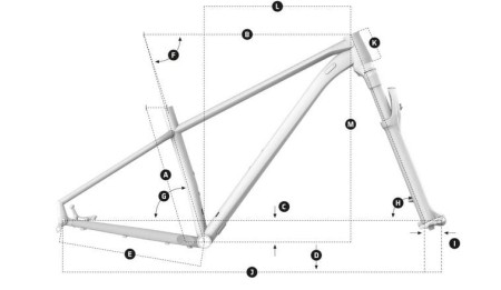 Rower Mondraker Chrono DC R geometria