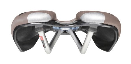 Siodło SELLE ITALIA SLR BOOST GRAVEL TI316, Superflow S (id match - S3), TI 316 Rail, Fibra-Tek, Light Gel, 204g, Brązowe - rove.pl