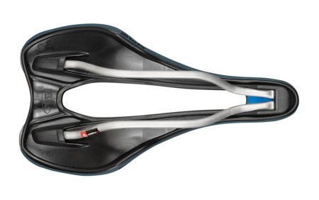 Siodło SELLE ITALIA SLR BOOST GRAVEL TI316, Superflow S (id match - S3), TI 316 Rail, Fibra-Tek, Light Gel, 204g, Niebieskie - rove.pl