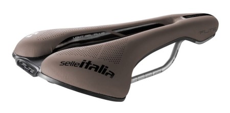 Siodło SELLE ITALIA FLITE BOOST GRAVEL TI316, Superflow L (id match - L3), TI 316 Rail, Fibra-Tek, Light Gel, 232g, Brązowe - rove.pl