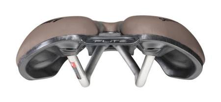 Siodło SELLE ITALIA FLITE BOOST GRAVEL TI316, Superflow L (id match - L3), TI 316 Rail, Fibra-Tek, Light Gel, 232g, Brązowe - rove.pl