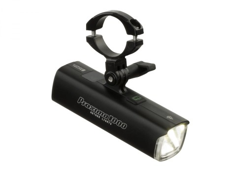 Przejdź do produktu Lampa przednia AUTHOR PROXIMA 1000lm (uchwyt GoPro) USB czarna