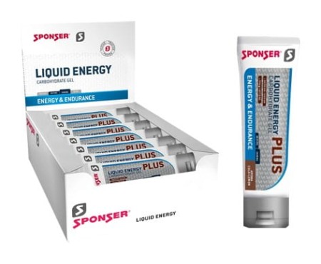 Żel energetyczny SPONSER LIQUID ENERGY PLUS Cola-Cytyna pudełko (18 tubek x 70g) (NEW 2024) - rove.pl